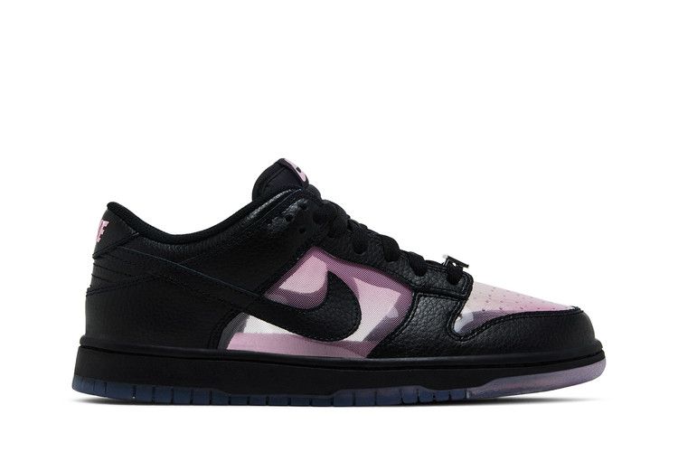 Nike Dunk Low Retro Прозрачный Черный Розовый Rise