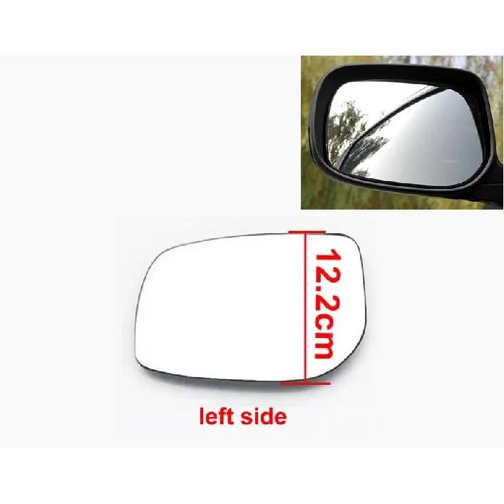 Для Toyota Yaris 2008 2009 - 2014 Замена стекла зеркала заднего вида Внешнее зеркало заднего вида Белый отражатель Без подогрева