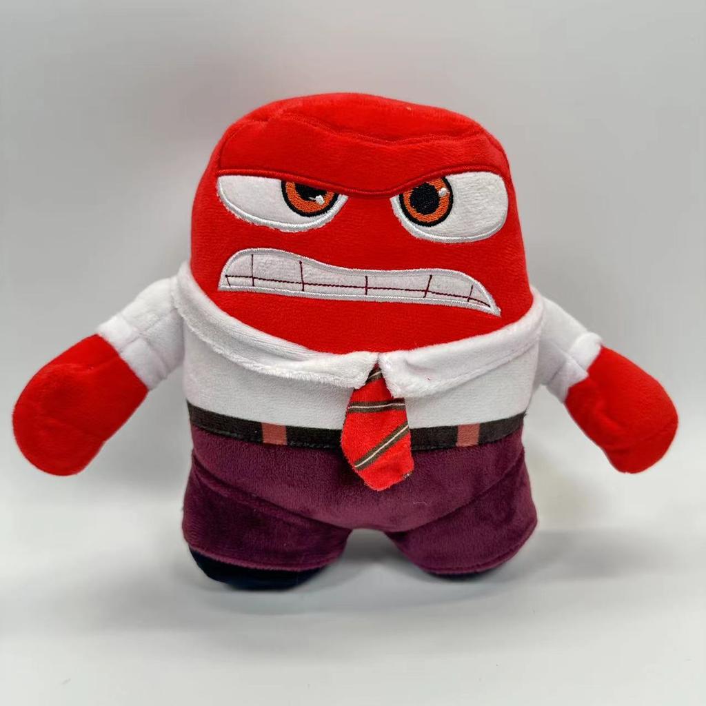 Горячие Плюшевые Куклы Inside Out 2 Плюшевая Игрушка Inside Out Милый Мультяшный Плюшевый Человечек Мягкая Набитая Аниме Периферийные Игрушки Подарки на День Рождения