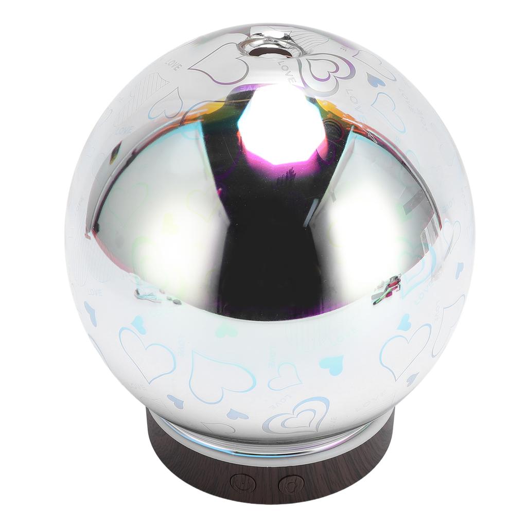 Эфирное масло диффузор увлажнитель 3D стеклянный шар USB увлажнитель ароматерапевтический аппарат с красочным