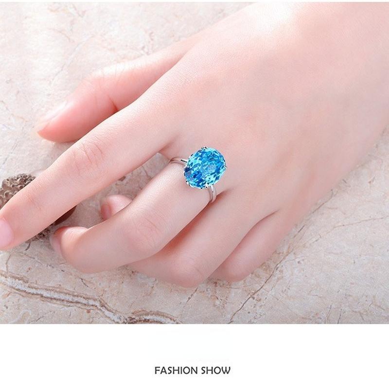 Sace Gems Классическое кольцо из медного сплава с цирконом, женские ювелирные изделия, свадебный подарок, открытая вечеринка