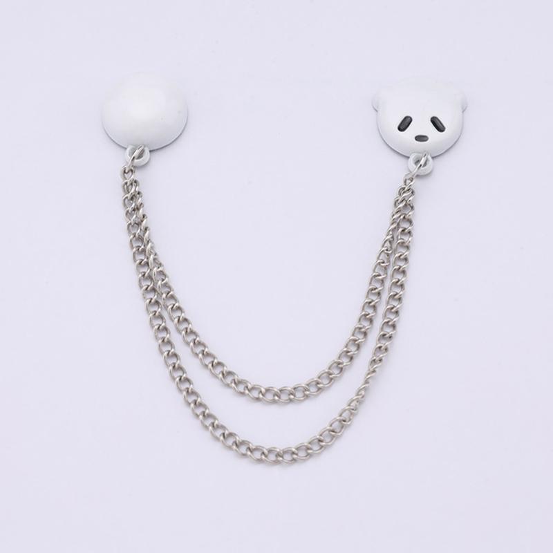 1шт магнитная пряжка цепи брюки нога фиксатор зажим фиксированная магнитная пряжка аксессуары для одежды