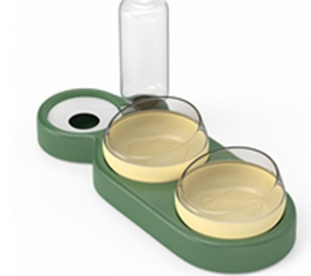 Мяу Двойная Чаша Автоматическая Кормушка Для Домашних Животных Поилка Для Собак Миска Для Кошек Миска Для Собак Товары Для Домашних Животных Кормушка Поилка