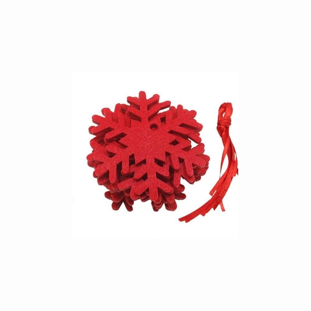 40шт 4 формы рождественский декоративный кулон легко повесить фетровые рождественские подвески Рождество