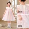 Balabala balaOne Girls' 2026 Summer Gradient Mesh Princess Dress
