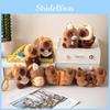 Toy Plush Capybara Keychain Creative Adorable Pendant Collectors Gifts Dolls