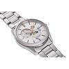 Orient SUN & MOON Автоматические часы, механические, мужские, белые/серебристые, японская гарантия бренда, современная модель RN-AK0301S