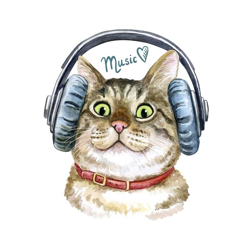 T370 # забавная наклейка с изображением кота, бульдога, совы, животного на автомобиль, виниловая наклейка, водонепроницаемые украшения, наклейки для автомобиля