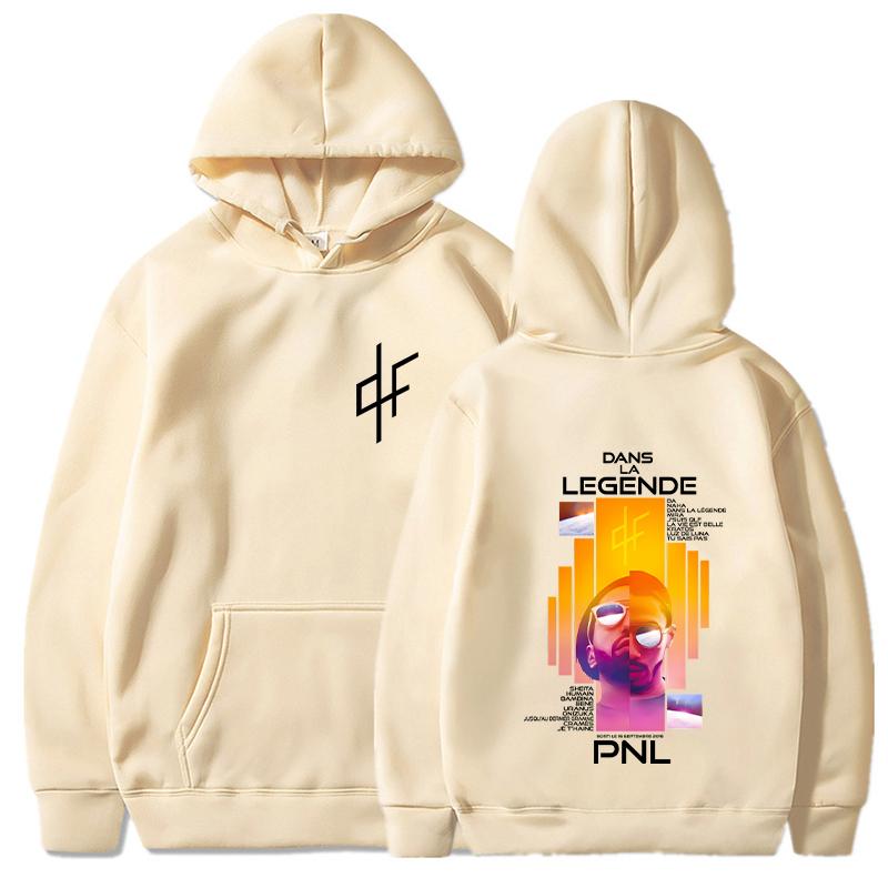 Dans La Legende Hoodies Men Fashion DEUX Printed Long Sleeve Sweatshirts Women Casual Rapper Singer Hoody Pullovers Sudaderas
