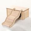 Multifunctional Animal Stairs Toy Wooden Ramp Bridge Hamster Habitat Toy  Small Animals