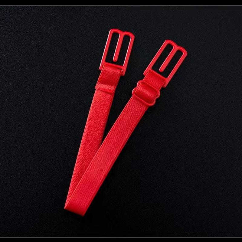 Женский противоскользящий ремень для бюстгальтера, двойной женский ремень с пряжкой и застежкой на спине, универсальные невидимые эластичные ремни