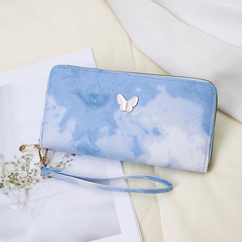 Сладкая и милая маленькая сумочка для женщин с разводами, радужный женский кошелек, осенняя новая модная нишевая сумочка