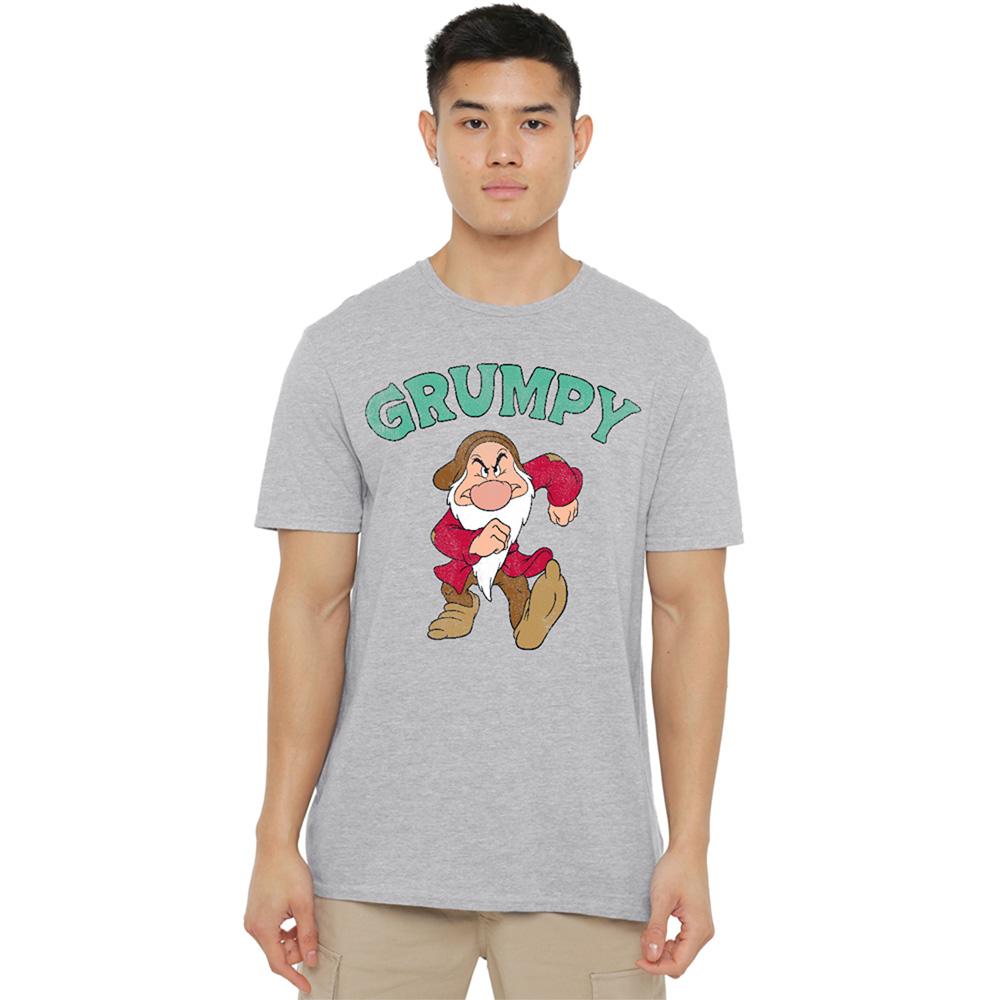 Disney Unisex Adult Snow White And The 7 Dwarfs Father´s Day Grumpy Dad T-Shirt