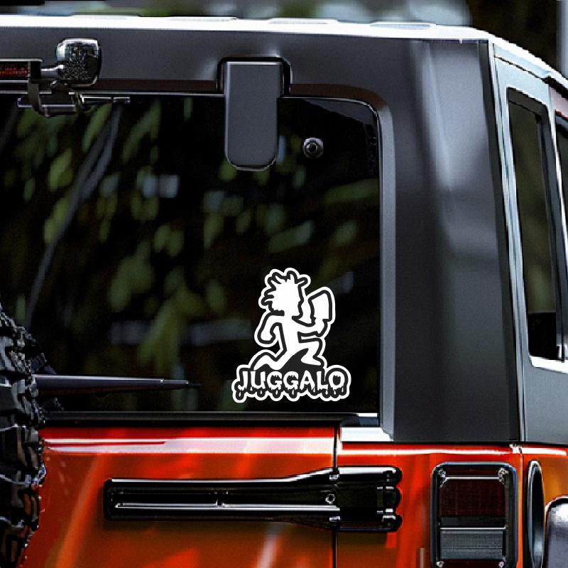 Insane Clown Posse Icp Hatchet Man Car Decals Water-Repellent For Body Windshield Window Trunk Vinyl Refit Decals Long-Lasting Decor