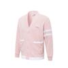 Puma Logo Print Button Pocket Fitted Knit Top Unisex Tops Pink 537517-88