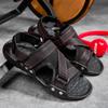 Summer Men's Sandals Beach Shoes Fashion Velcro Sandals Lazy Slippers Outdoor Casual Men's Shoes