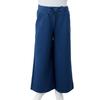 Kids  trousers with wide legs navy blue size 104