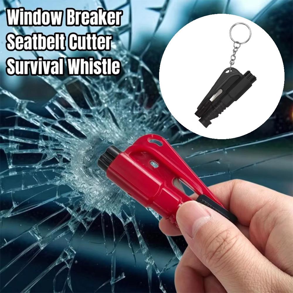 3 In1 Broken Window Hammer Car Safety Hammer Auto Glass Window Breaking Tool Escape Safety Hammer Belt Cutter Emergency Tools
