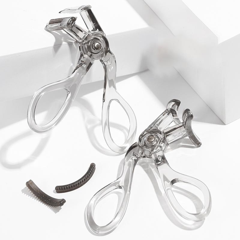 Wide-Angle Partial Eyelash Curler Portable One-Clip Curling Comb Tooth Lashes Curler Easy To Operate Styling Enlarge Eyes Tool