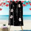 Ethereal Nocturnal Whimsy Print Beach Towel, Quick Drying, Suitable for Travel, Outdoor Sports, Jogging, the Beach and Swimming, Gift