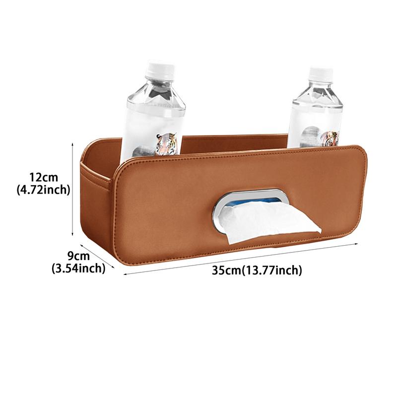 Ящик для хранения на спинке сиденья автомобиля Органайзер на заднем сиденье автомобиля Коробка для салфеток Многофункциональный подвесной подголовник Экономия места Органайзер для автомобиля