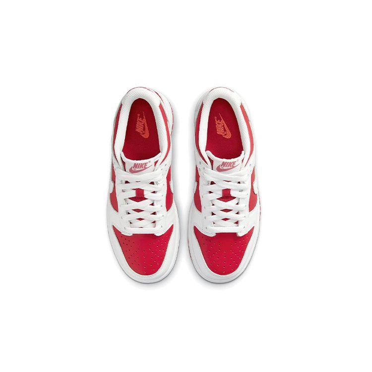 Nike Детские кроссовки Dunk Low GS Championship Red University-Red White Total-Orange CW1590-600