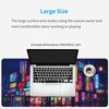 Mouse Pad Japanese Style Neon City Gamer printon demand Mousepad XXL Desk Mats Natural Rubber Soft Office Desktop Mouse Pad