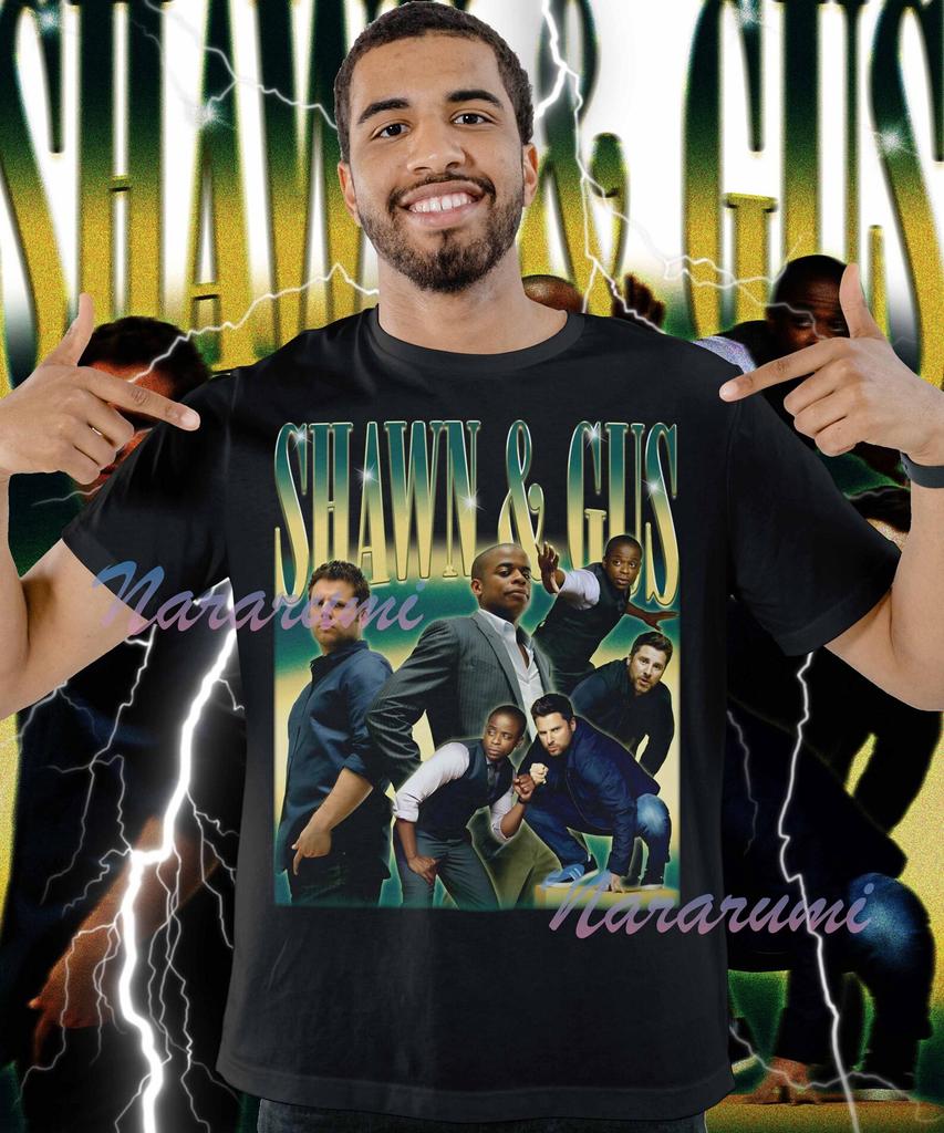 Limited Shawn and Gus Psych Tv Show Vintage T-Shirt and kids tshirt, Gift For Woman and Man Unisex T-Shirt and kids tshirt