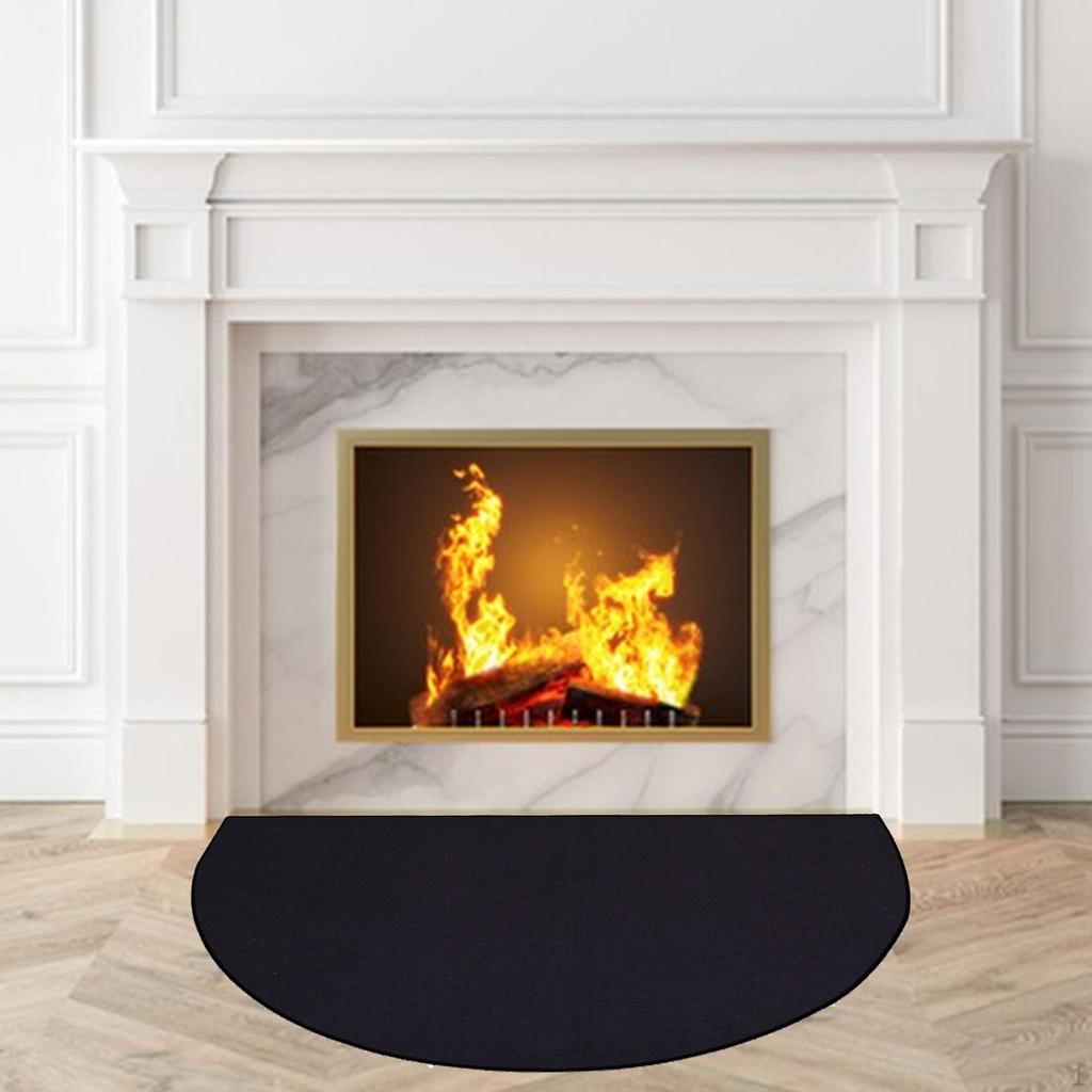 Fireproof Fireplace Mat Fire Resistant BBQ Grill Floor Protector Retardant Hearth Pad