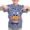 Summer Kids Grizzy And The Lemmings T-Shirts Children Cartoon 3D T Shirts Camiseta Boys Girls Teens Toddler T Shirts Tee Tops