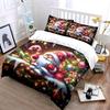 Christmas Santa Bedding Set Bedding Duvet Cover Set Duvet Cover Pillowcases (1 * Duvet Cover 2 * Pillowcases, without duvet insert)