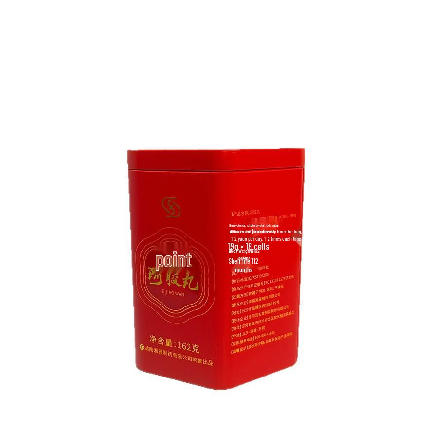 Hexagonal Tin Box for Sealed Health Products