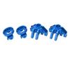 Aluminum Alloy Metal Front Steering Cup with Front C Seat Base C for LOSI LMT 18 TruckBlue