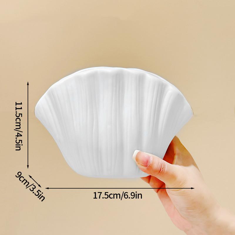 Ракушка Пластиковая Ваза Домашний Декор Складная Гидропонная Ваза для Цветочной Композиции Имитация Керамики Ландшафтное Искусство Цветочный Горшок Украшение