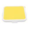 PP Silicone Material Sandwich Storage Box 3 Side Clips Food Snack Storage Sandwich Holder  For Work