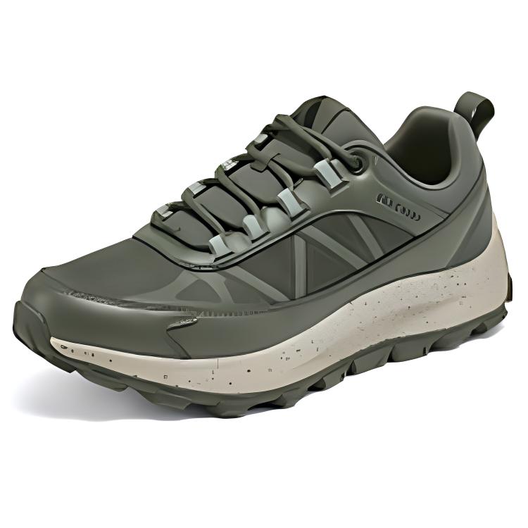 Skechers Уличные удобные универсальные низкие повседневные кроссовки для бега мужские Оливково-зеленые 183275-OLV