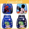 Cartoon Car Cute Printed Backpack Children Backpack Suitable For Outing School