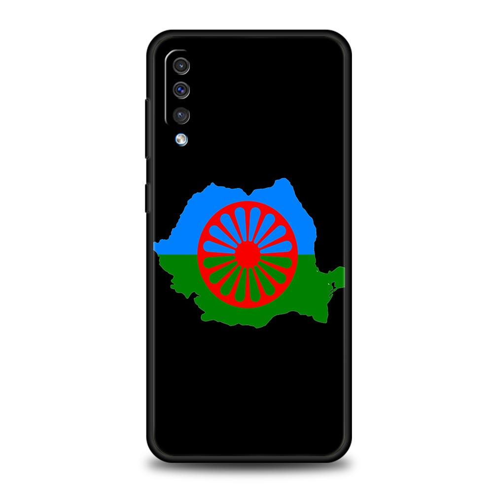 Gypsy Romani Roma Flag Case For Samsung Galaxy A52 A12 A50 A72 A20e A30 A02s A22 A32 5G A20s A70 A10s A40 A10 A04s Phone Cover