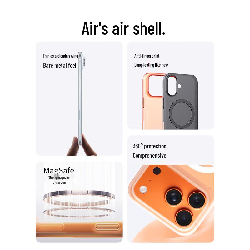 Сверхтонкий матовый противоскользящий чехол Snowkids для iPhone