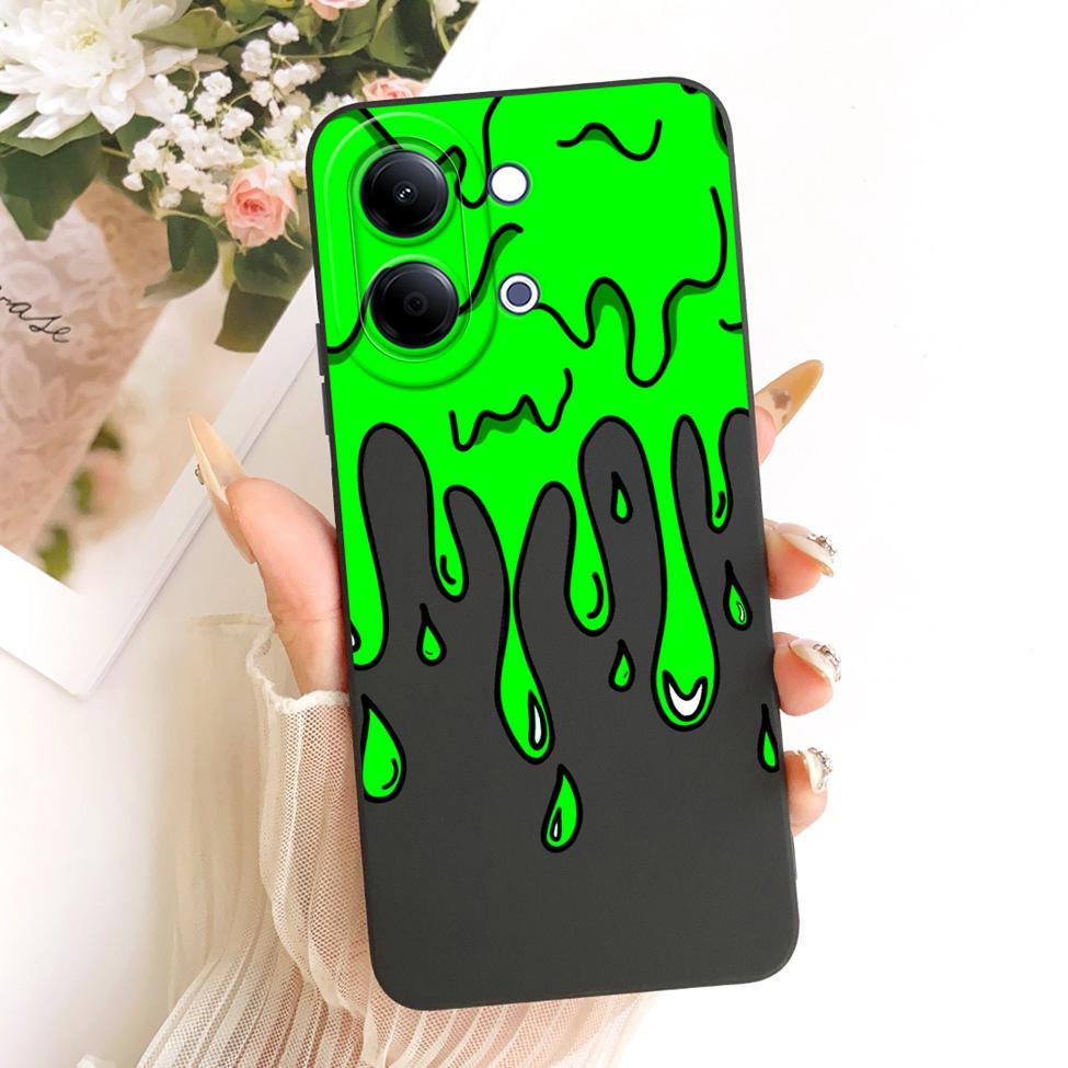 Для Vivo Y05 Чехол Обложка Роскошная Мода Милый Мультяшный Забавный Расписной Силиконовый Funda Для VivoY05 Корпус