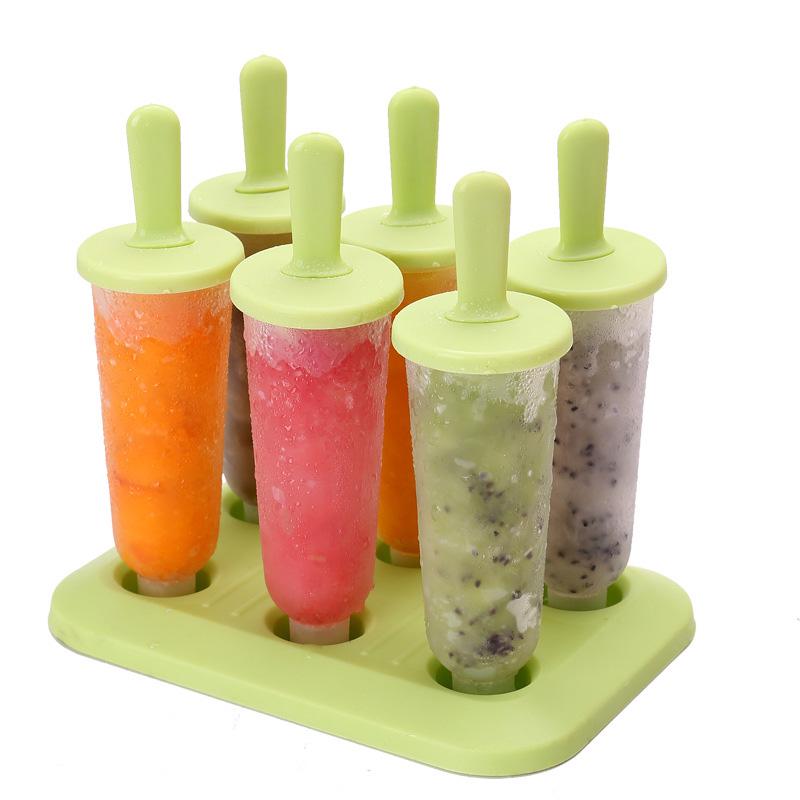 High Quality Popsicle Mold Set Tray Lolly Maker Handmade DIY Eco-friendly Kitchen Supplies Ice Cube Ice Cream Frozen Sticks Jewelry Accessory