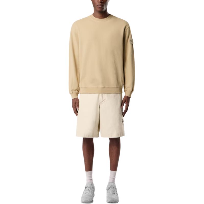 Stone Island Ghost Series Solid Color Ribbed Collar Long Sleeve Sweatshirt Men sweatshirt L2S1561000-69S0F53-V0090