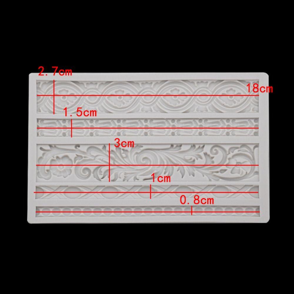 1/3 шт. силиконовая форма для тиснения, инструмент для выпечки, форма для украшения торта, форма для капель клея, глиняная форма для выпечки