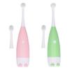 Электрическая зубная щетка для малышей, детские пластиковые зубные щетки для чистки, работающие на батарейках