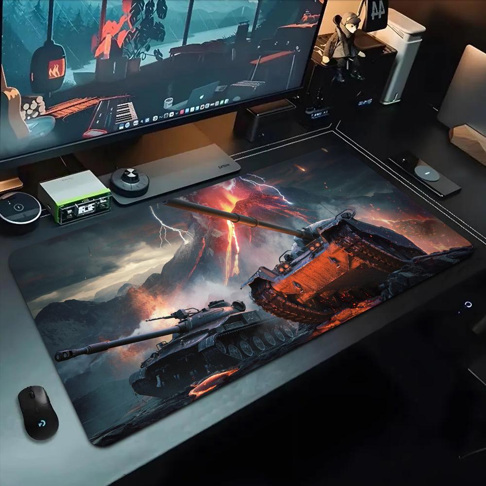 Коврик для мыши World of Tanks 500X1000 мм Большой игровой коврик для мыши Геймерский XL Резиновый Отаку Клавиатурный коврик Настольный коврик для ноутбука