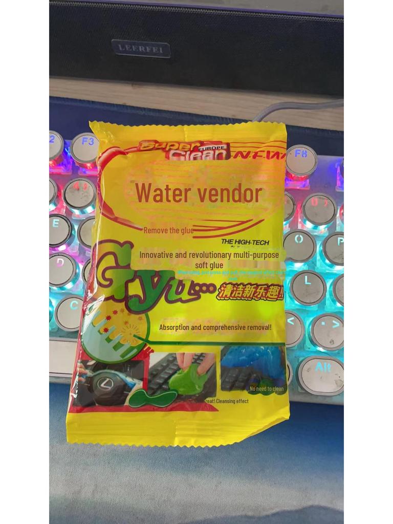 Универсальный автомобильный гель для чистки вентиляционных отверстий и щелей