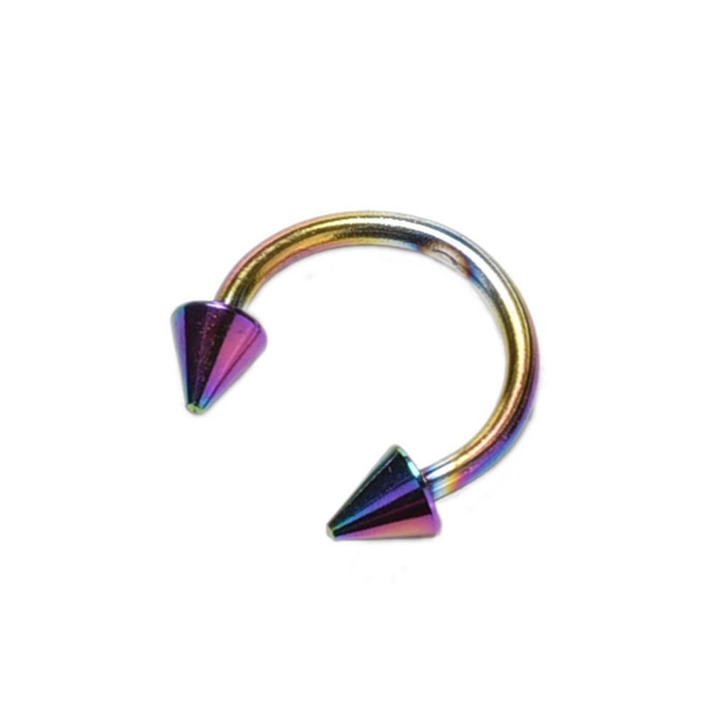 1X ювелирные изделия для тела из нержавеющей стали, подкова, пирсинг носа, перегородки, кольцо для губ, новинка