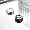 Простые геометрические серьги-кольца для мужчин, трендовые ювелирные изделия в стиле хип-хоп, подарки