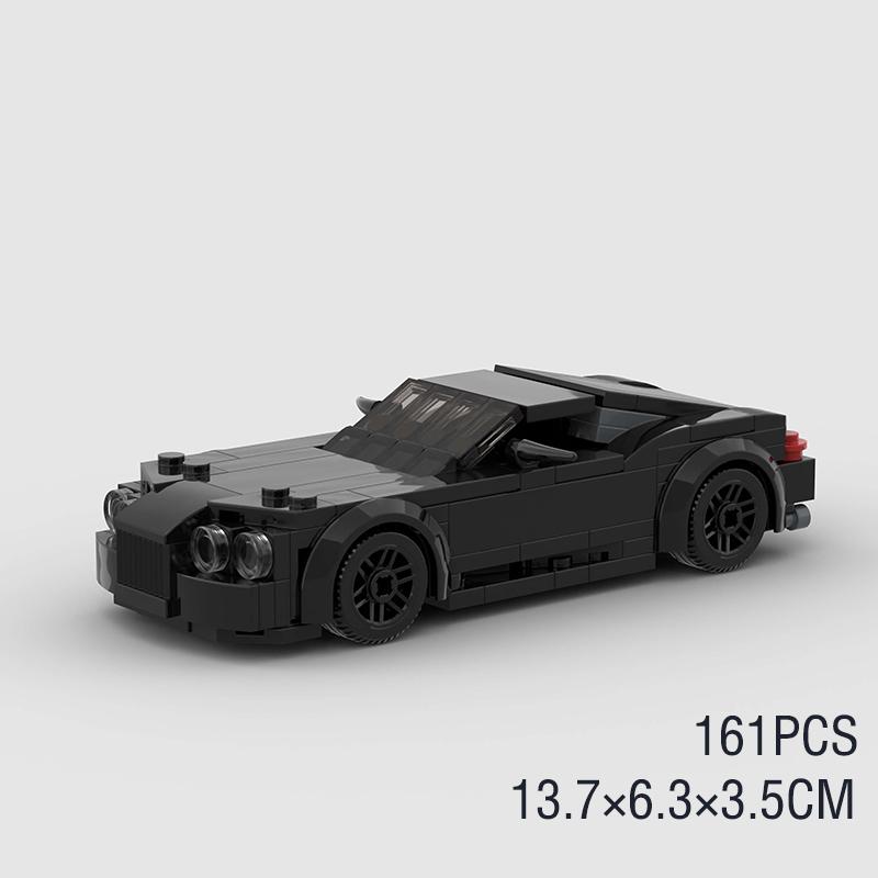 MOC Speed Sports Super Race Car Model Building Blocks Pickup Police Bricks City Racing Vehicle SUV Technical Rally Sport Toy