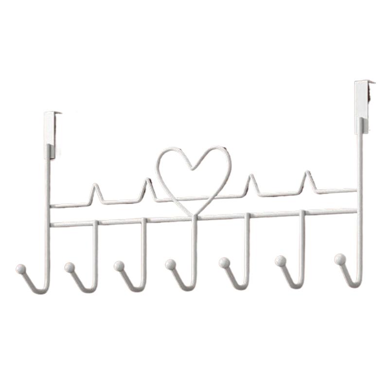 1Pc Hook Behind The Door Cross-Border Punch-Free Clothing Hanging Hat Hanging Entrance Rack Storage And Organization Hook